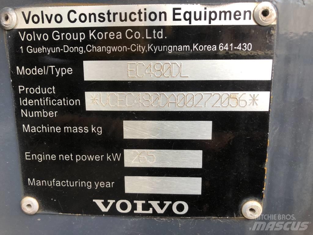 Volvo EC 480 履帶式 挖土機/掘鑿機/挖掘機