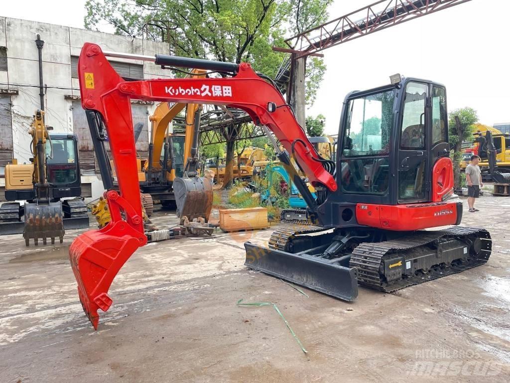 Kubota KX 155 小型挖土機/掘鑿機<7t(小型挖掘機)