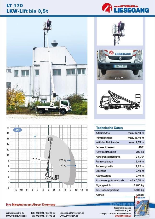 GSR E 179 T 卡車裝載高空作業車