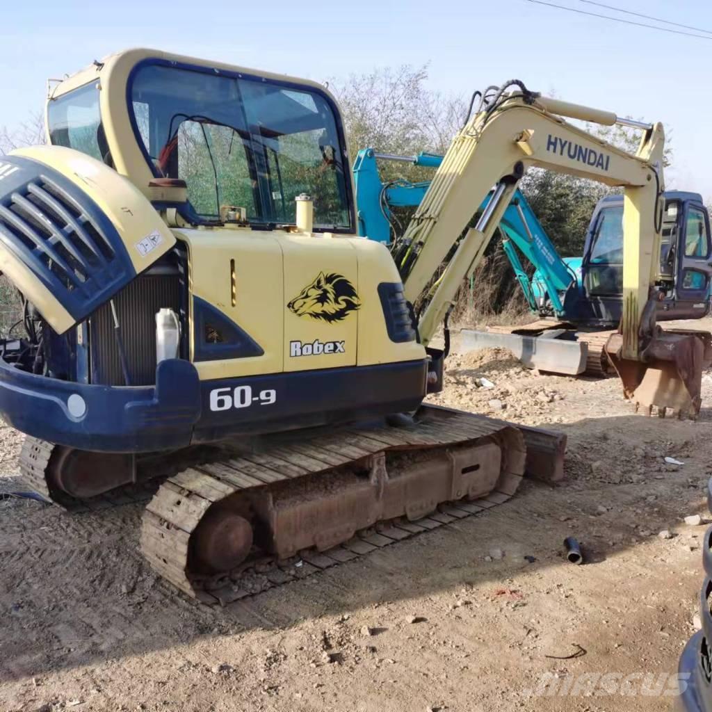 Hyundai R60-9 小型挖土機/掘鑿機<7t(小型挖掘機)