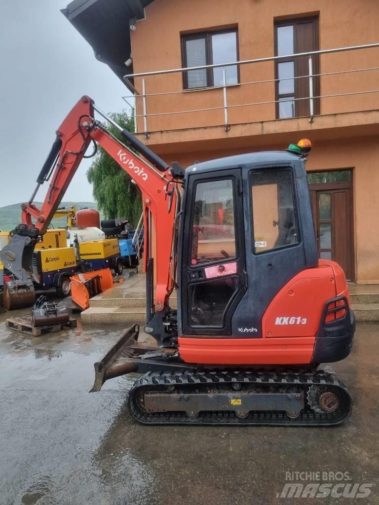Kubota KX 61 小型挖土機/掘鑿機<7t(小型挖掘機)