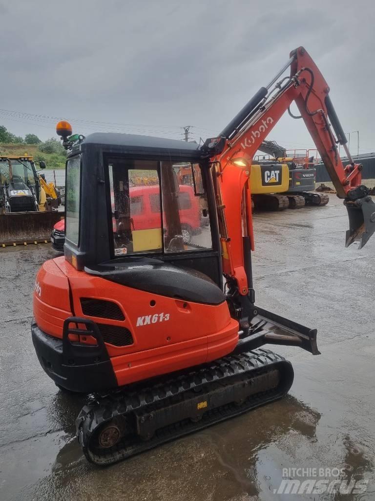 Kubota KX 61 小型挖土機/掘鑿機<7t(小型挖掘機)