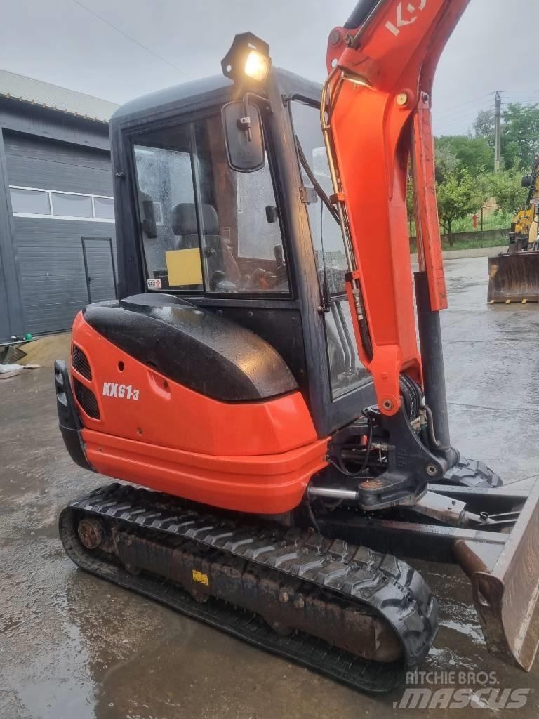 Kubota KX 61 小型挖土機/掘鑿機<7t(小型挖掘機)