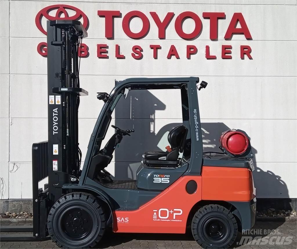 Toyota 02-8FGJF35 液化石油氣LPG卡車