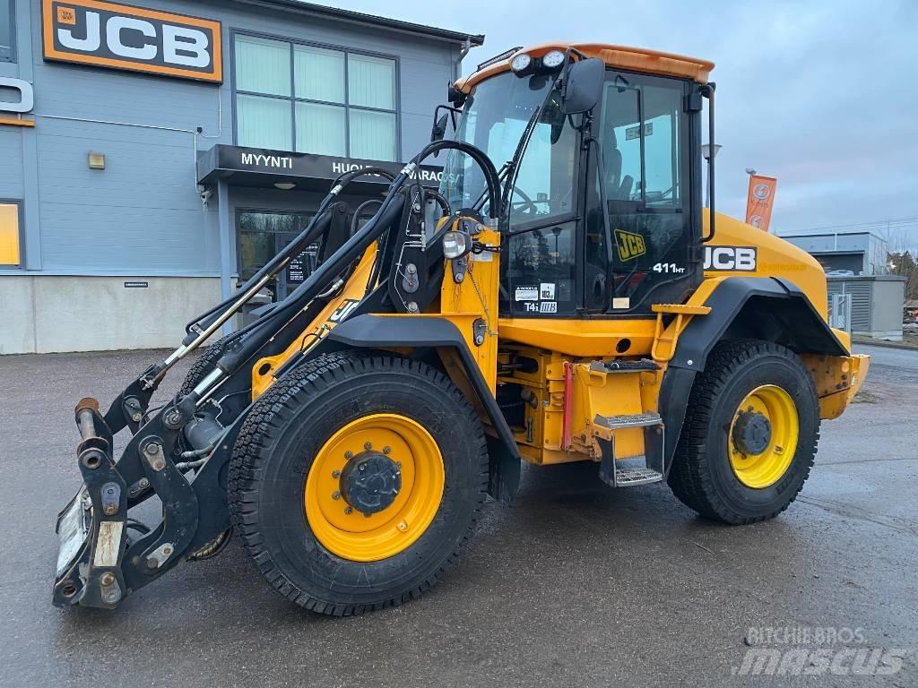 JCB 411 HT T4i 輪胎式裝載機