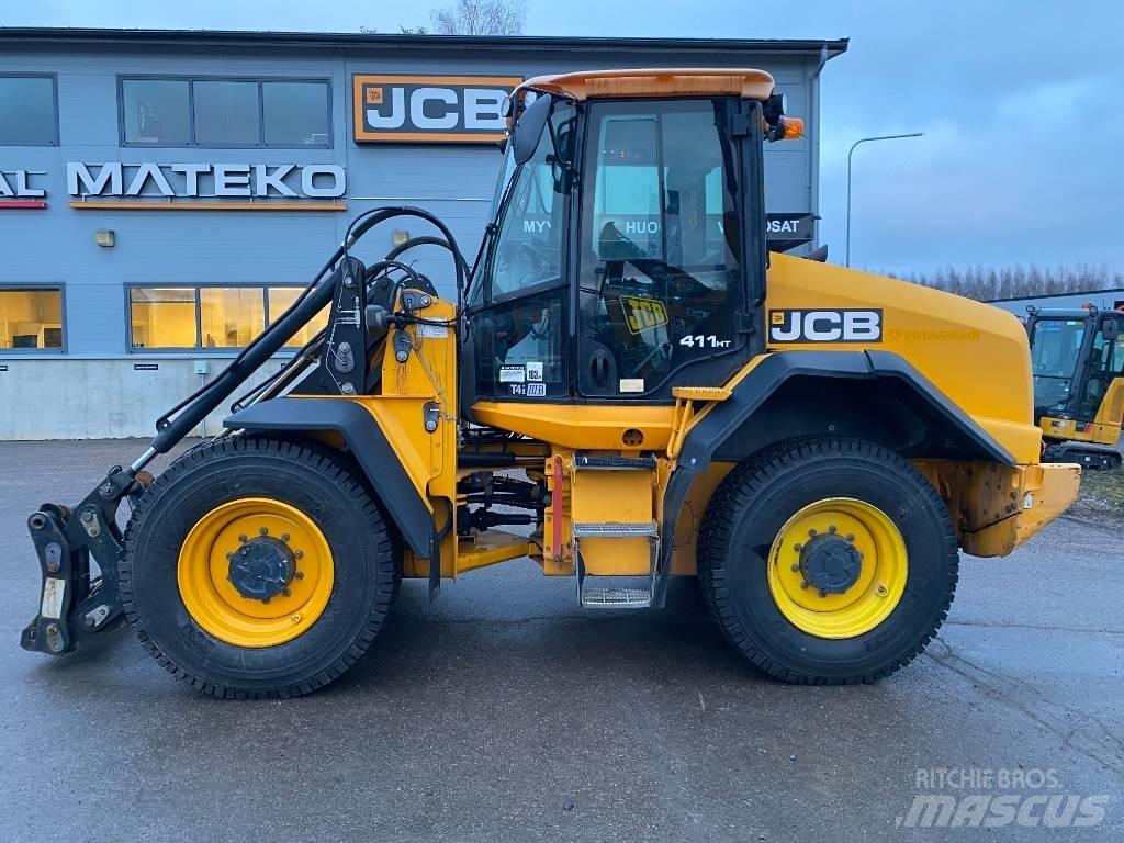 JCB 411 HT T4i 輪胎式裝載機
