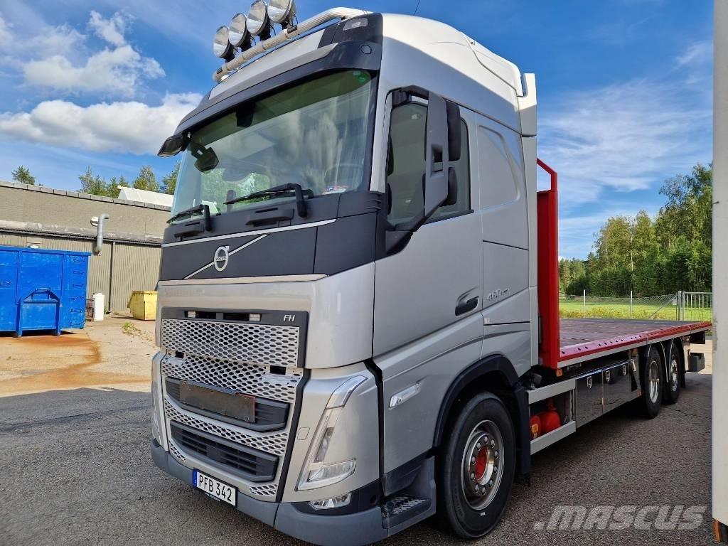 Volvo FH 13 460TC 平板式/側卸式卡車