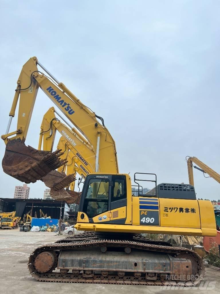 Komatsu PC 490 履帶式 挖土機/掘鑿機/挖掘機