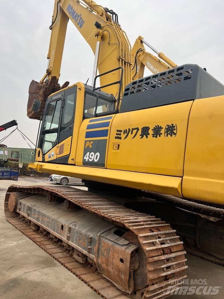 Komatsu PC 490 履帶式 挖土機/掘鑿機/挖掘機