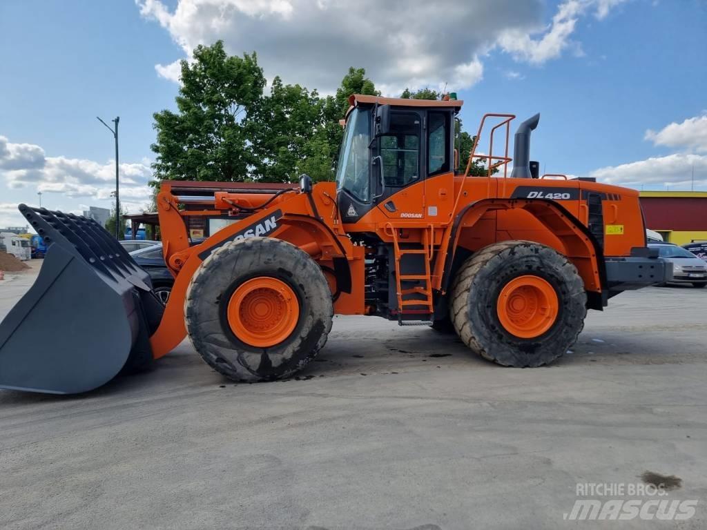 Doosan DL 420-3 輪胎式裝載機