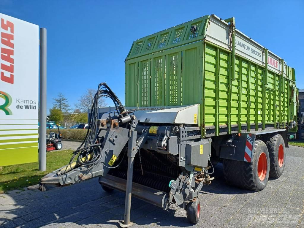 CLAAS Quantum 5800 S 自裝式拖車