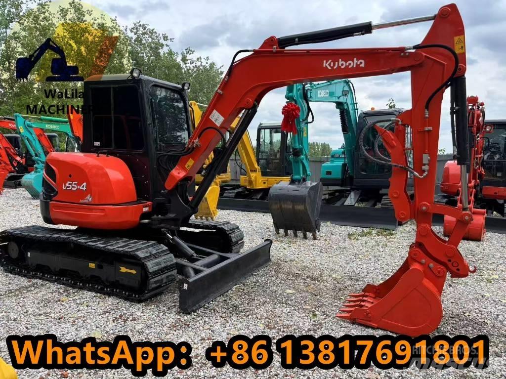 Kubota U 55-4 小型挖土機/掘鑿機<7t(小型挖掘機)