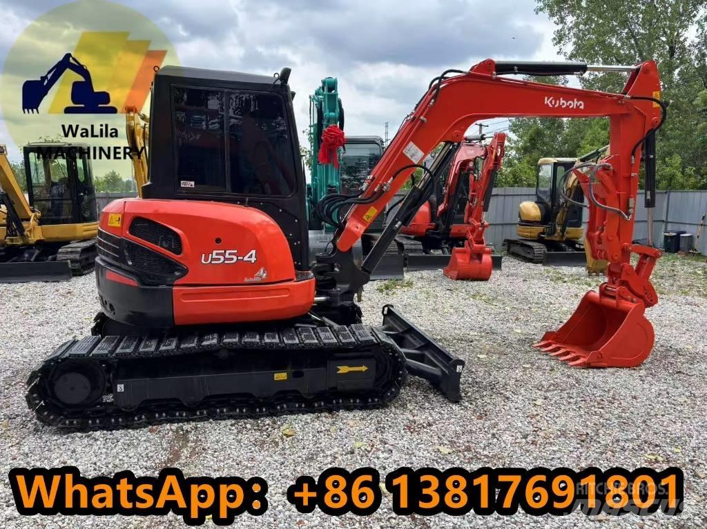 Kubota U 55-4 小型挖土機/掘鑿機<7t(小型挖掘機)