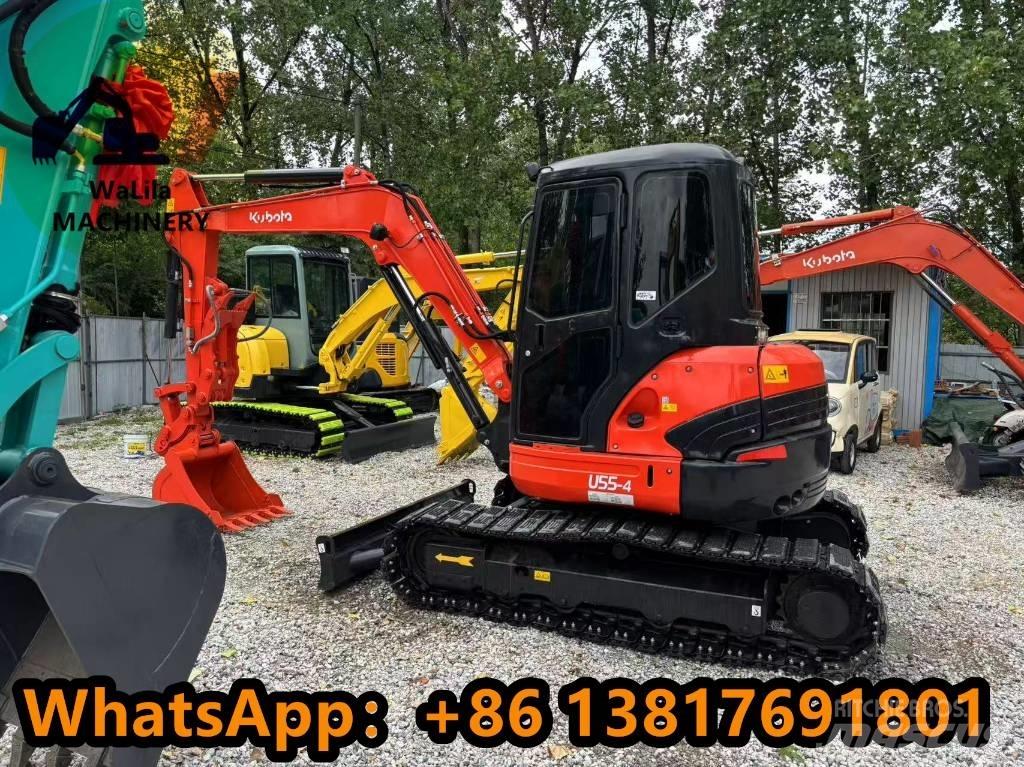 Kubota U 55-4 小型挖土機/掘鑿機<7t(小型挖掘機)