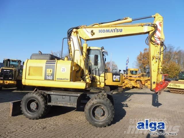 Komatsu PW 140-7 旋轉式挖土機/掘鑿機/挖掘機