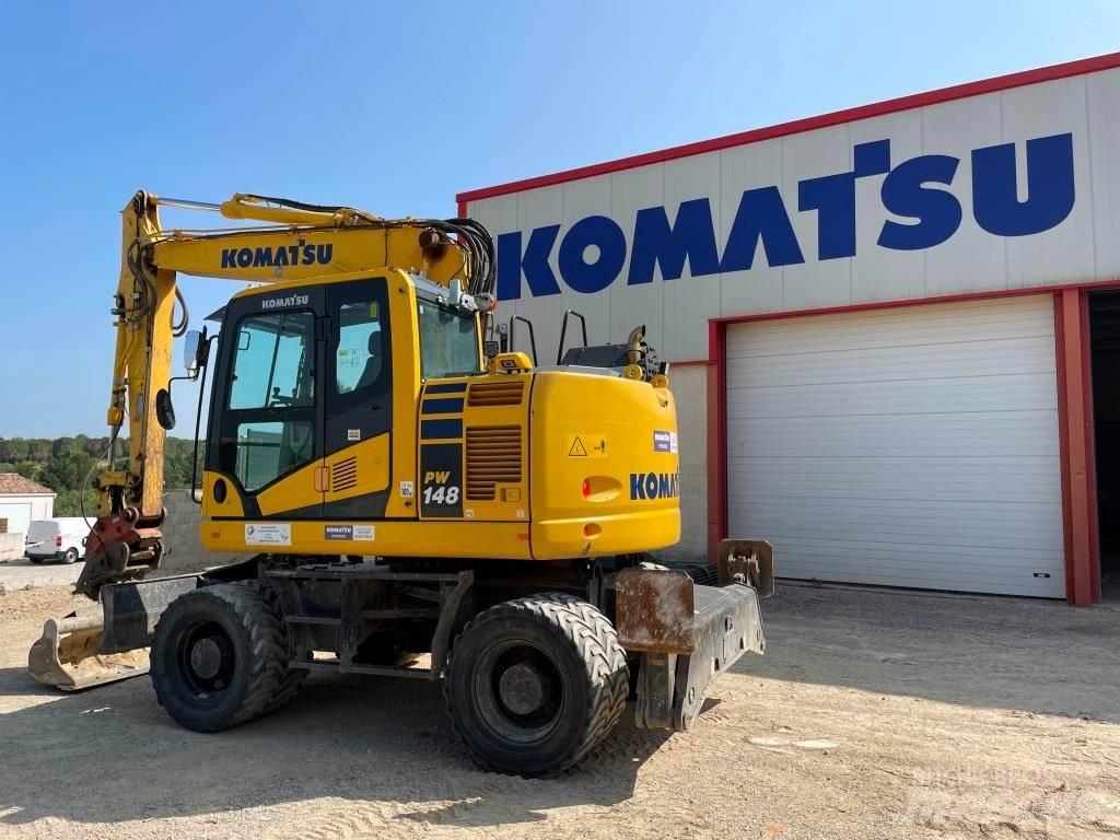 Komatsu PW148-11 旋轉式挖土機/掘鑿機/挖掘機