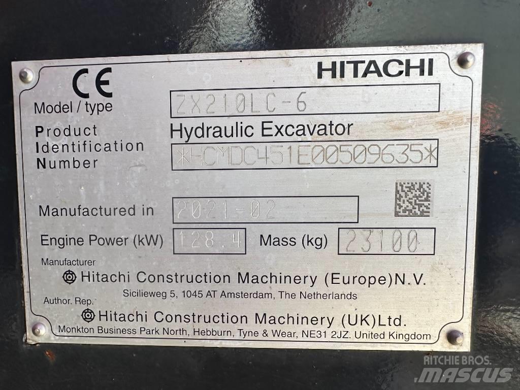 Hitachi ZX 210 LC-6 履帶式 挖土機/掘鑿機/挖掘機