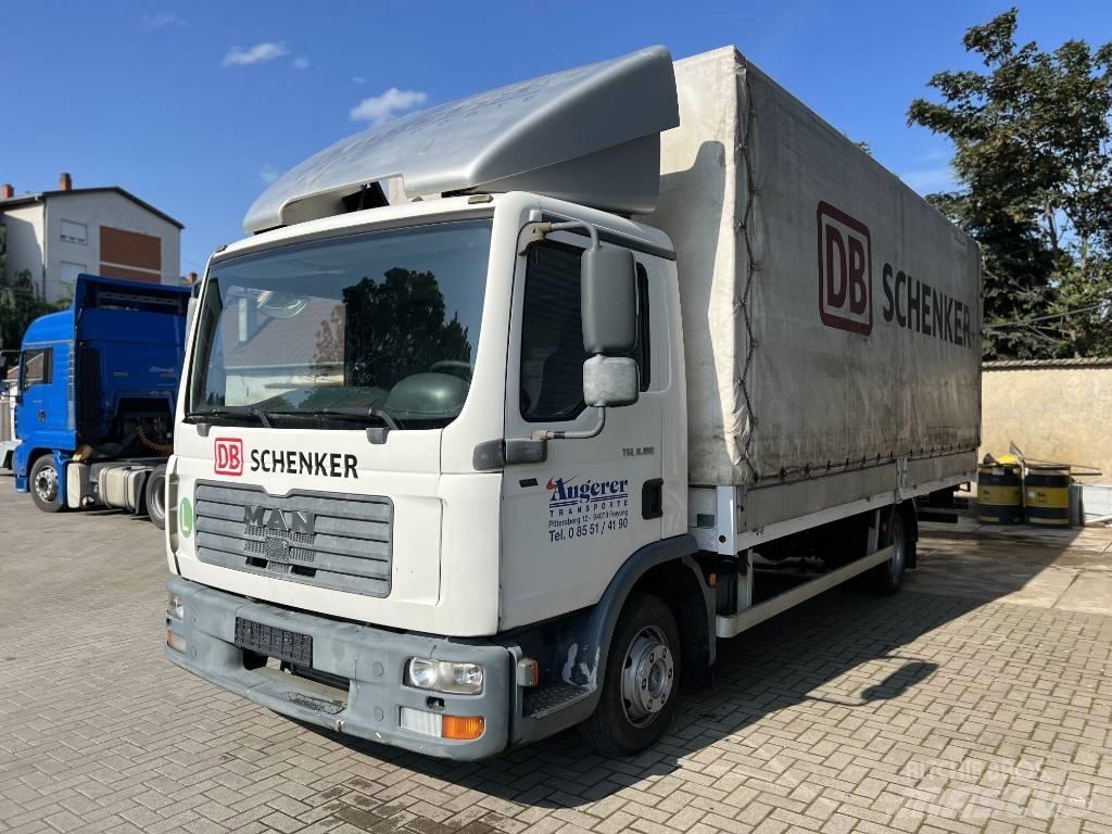 MAN TGL 8.180 篷布卡車