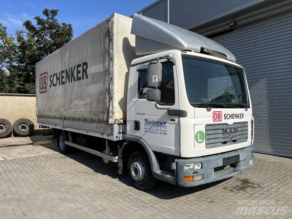 MAN TGL 8.180 篷布卡車