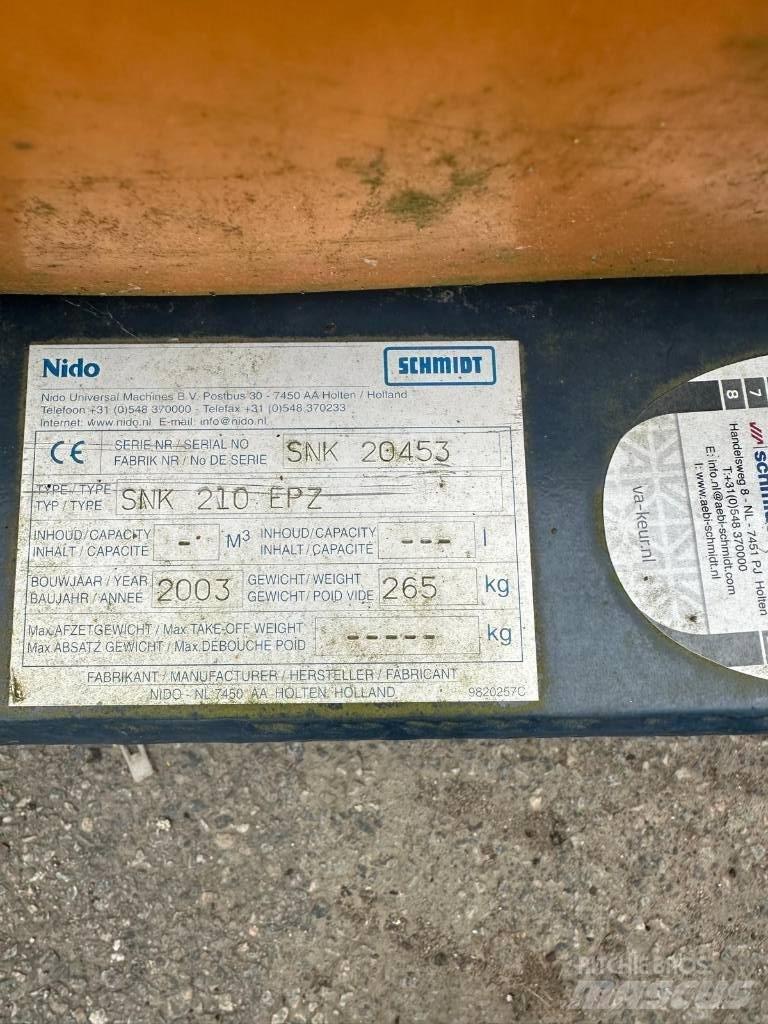 Nido SNK210EPZ 刮雪板和犁