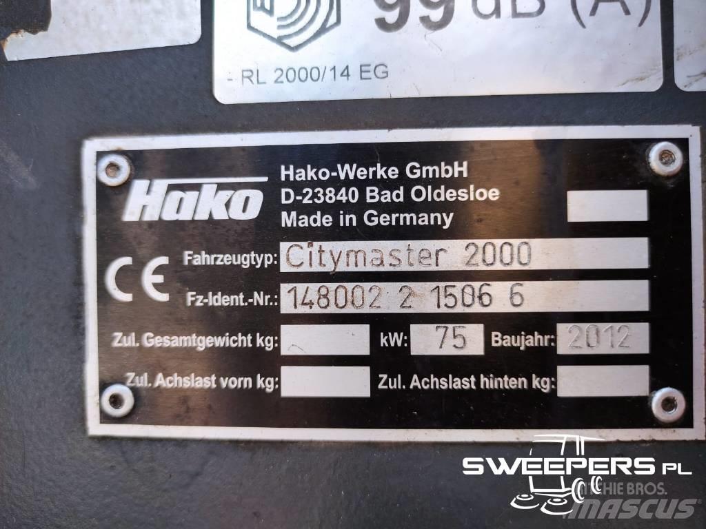 Hako Citymaster 2000 掃倉機