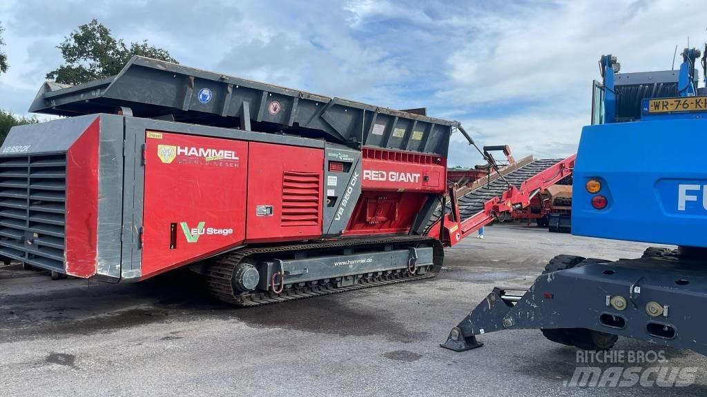 Hammel VB 950 DK 廢棄物撕碎機