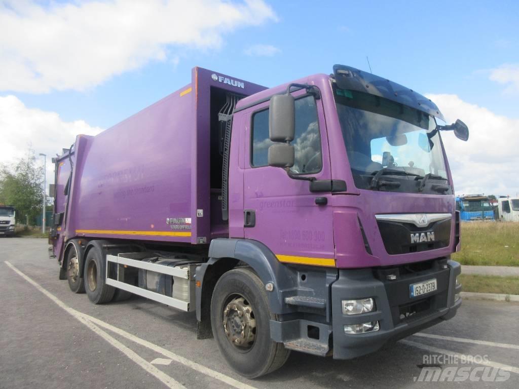 MAN TGM26.290 垃圾車