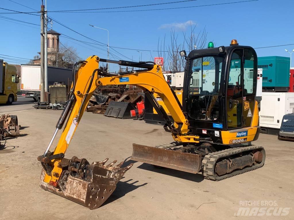 JCB 8026 CTS 小型挖土機/掘鑿機<7t(小型挖掘機)