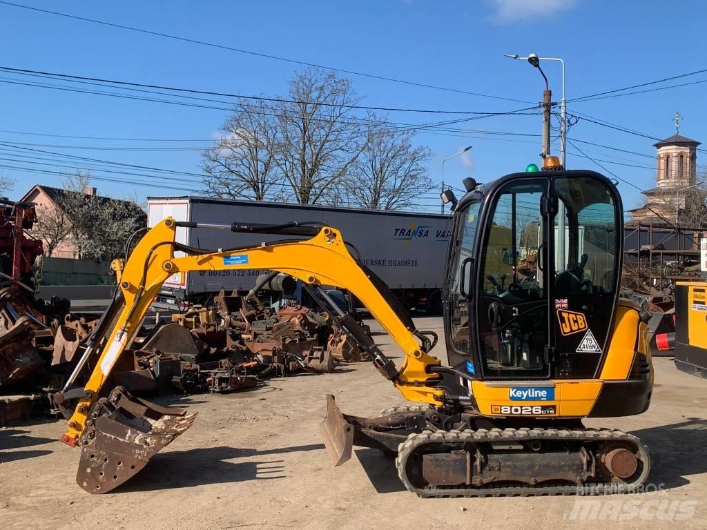 JCB 8026 CTS 小型挖土機/掘鑿機<7t(小型挖掘機)
