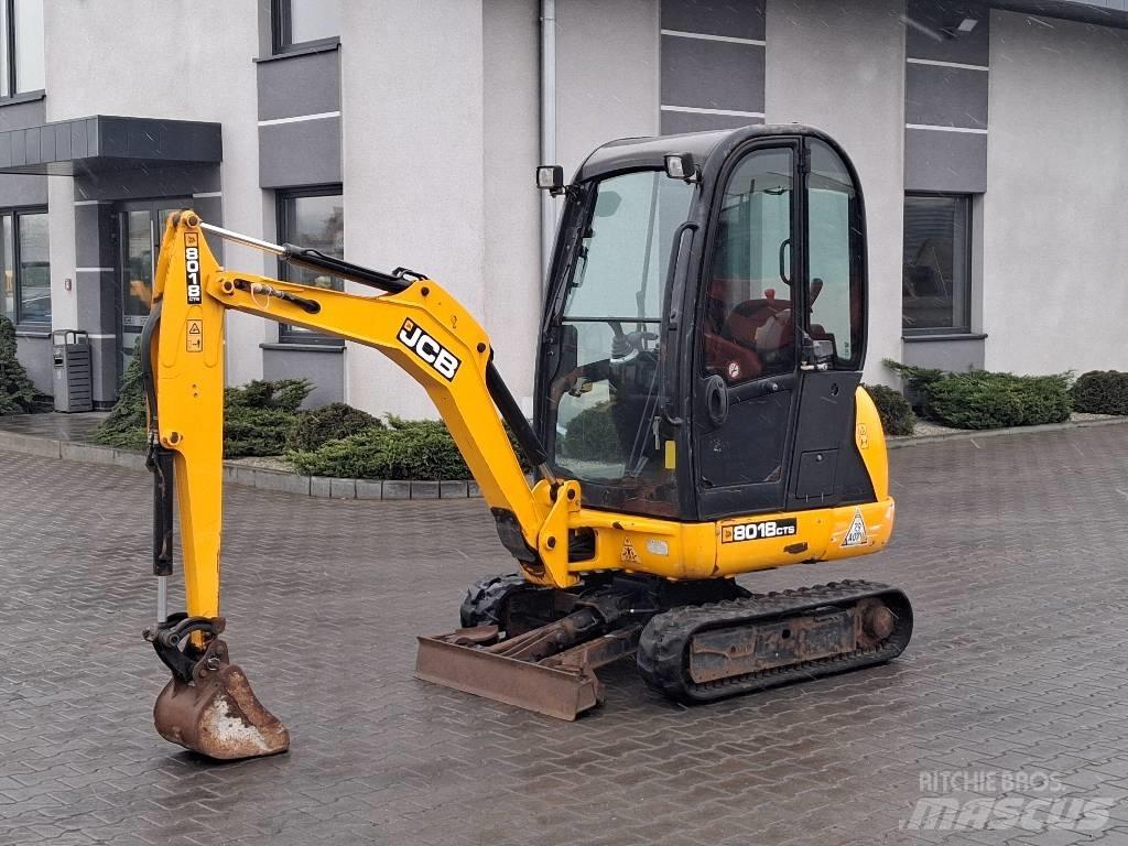 JCB 8018 CTS 小型挖土機/掘鑿機<7t(小型挖掘機)