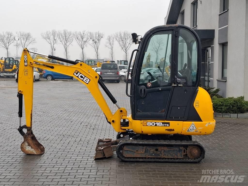 JCB 8018 CTS 小型挖土機/掘鑿機<7t(小型挖掘機)