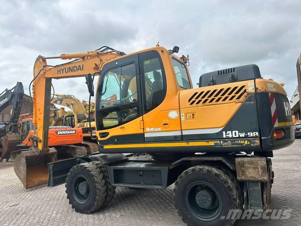 Hyundai 140W-9A 旋轉式挖土機/掘鑿機/挖掘機