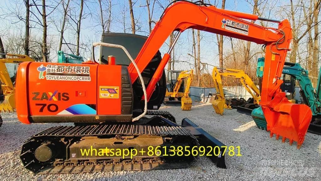 Hitachi ZX 70 小型挖土機/掘鑿機<7t(小型挖掘機)