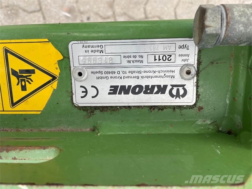 Krone AM 283S 割草調節裝置