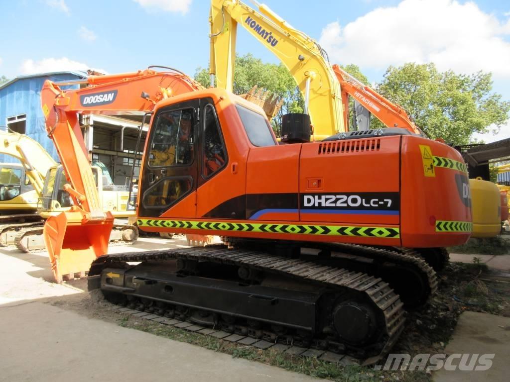 Doosan DH 210 W-7 旋轉式挖土機/掘鑿機/挖掘機