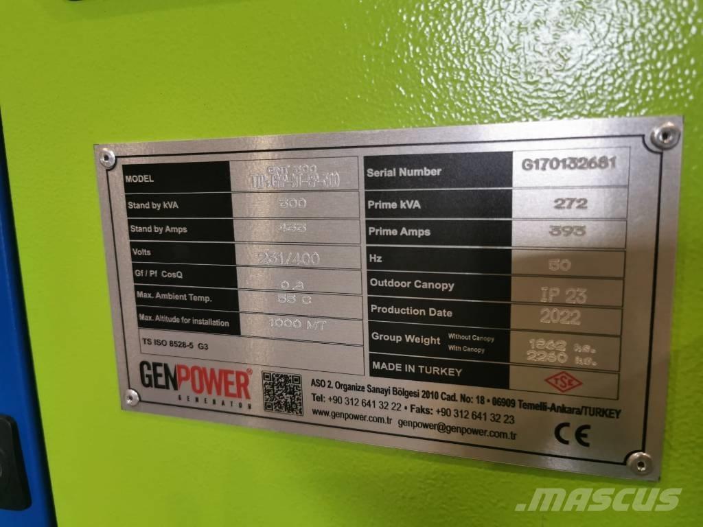 Genpower GNT 300 柴油發電機