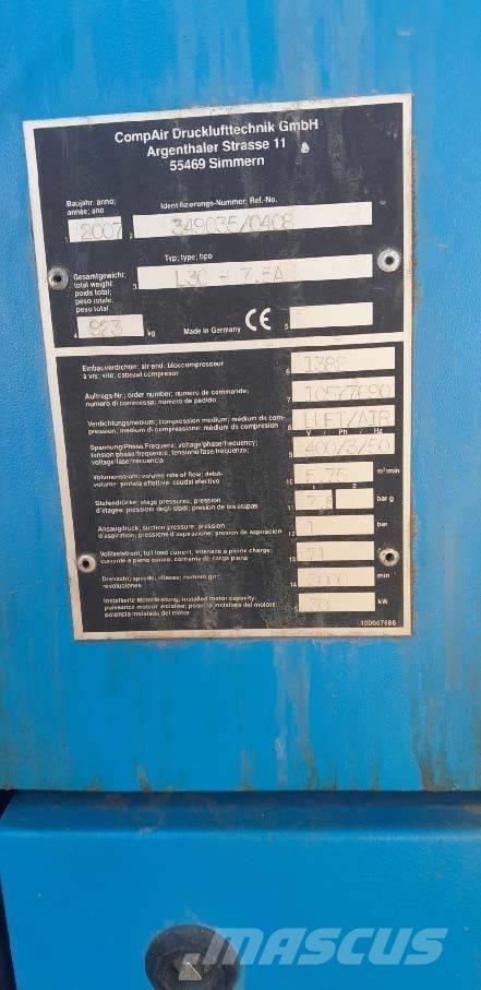 Compair L30-7.5A 空氣壓縮機