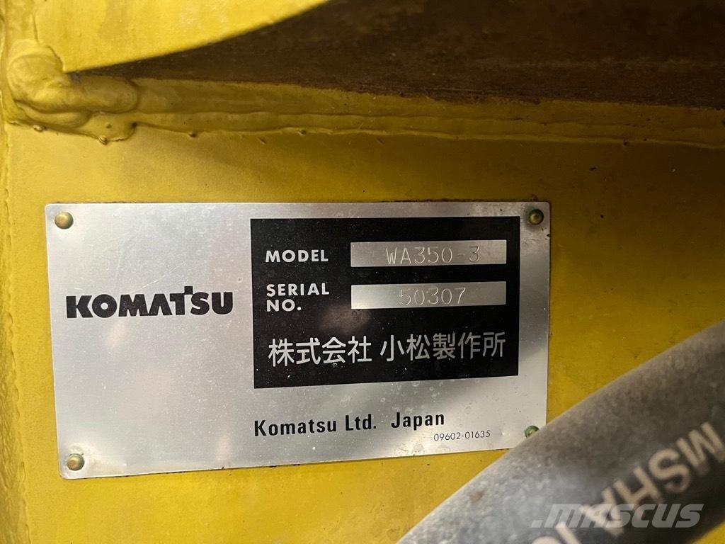Komatsu WA 350-3 輪胎式裝載機