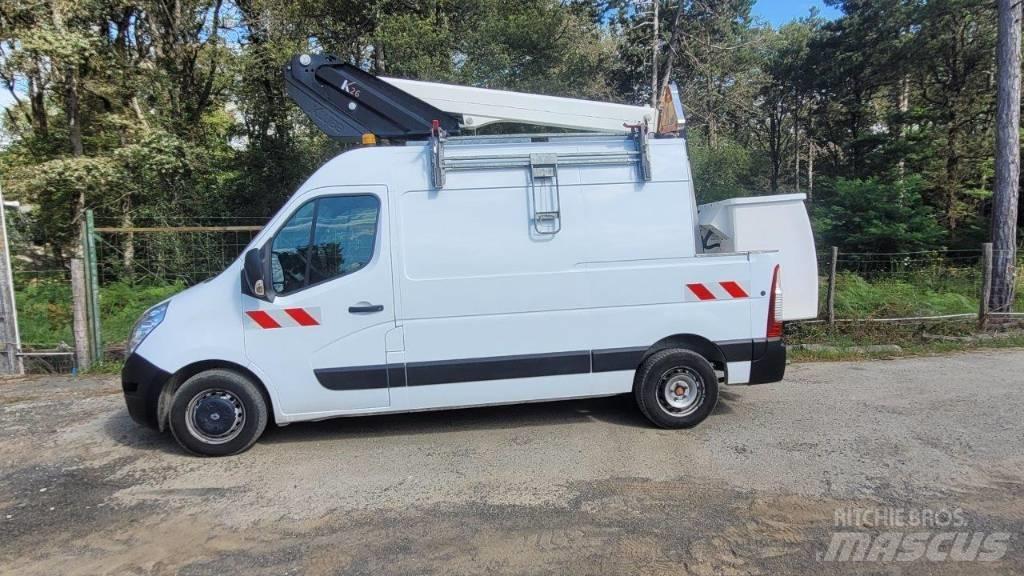 Renault Master 拖車裝載高空作業平台