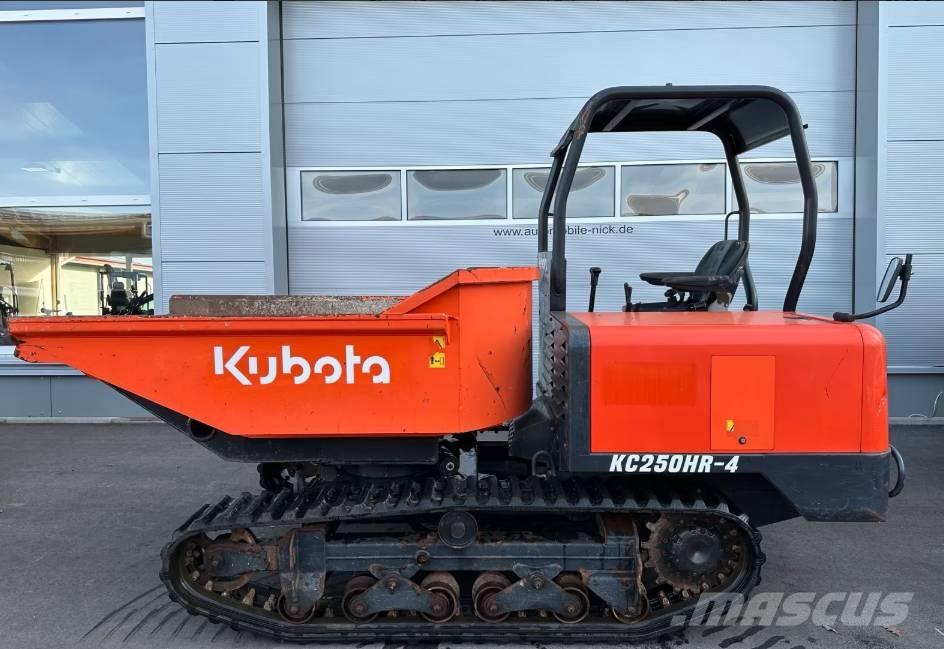Kubota KC 250 HR-4 履帶式傾卸車/翻斗車