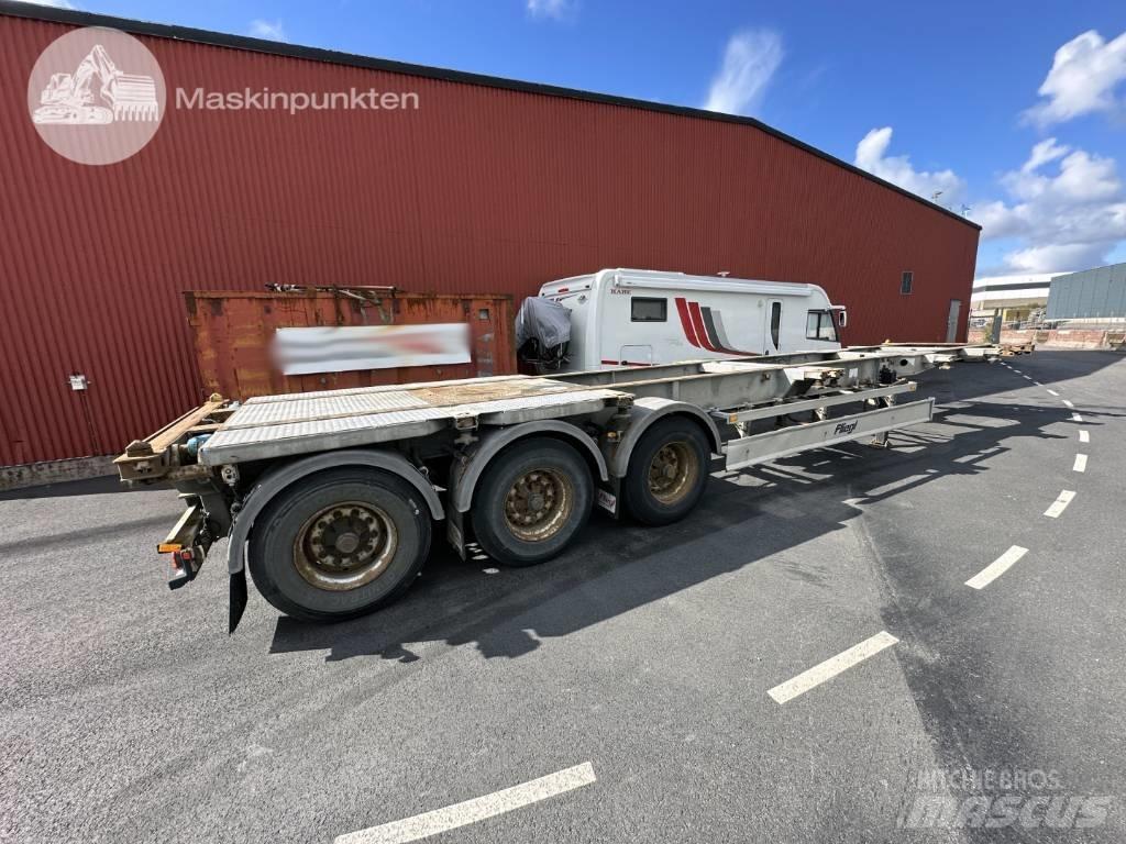 Fliegl SDS 400 貨櫃框架半拖車