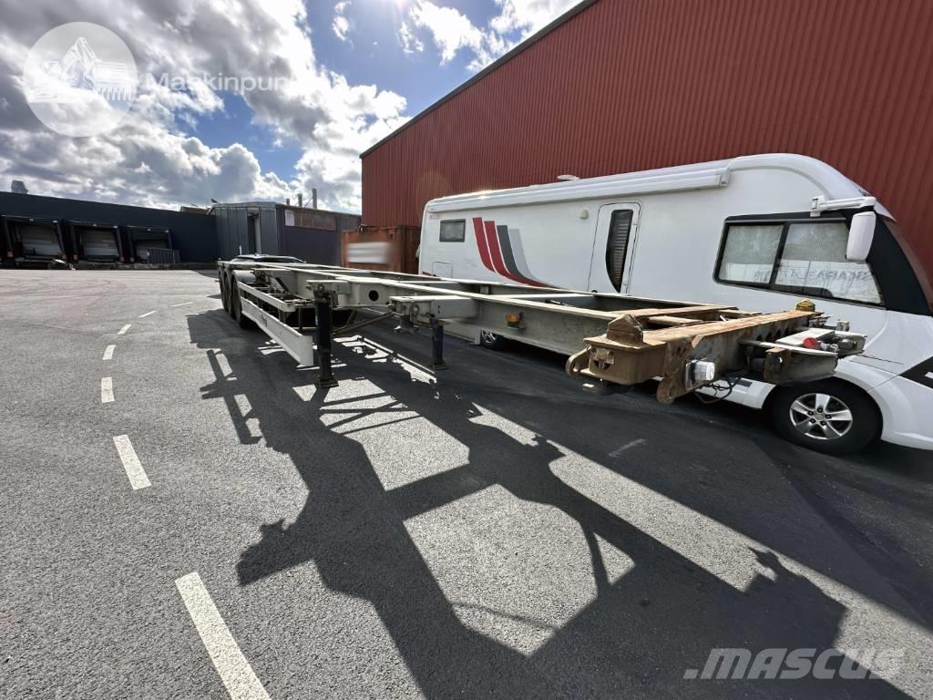 Fliegl SDS 400 貨櫃框架半拖車