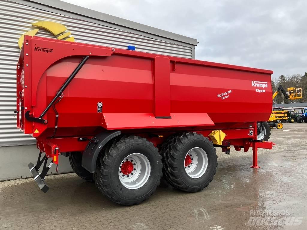 Krampe BB640 傾卸式拖車