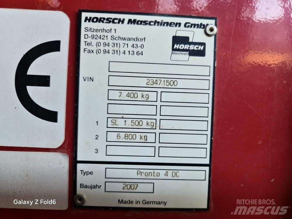 Horsch Pronto 4 DC 組合鑽