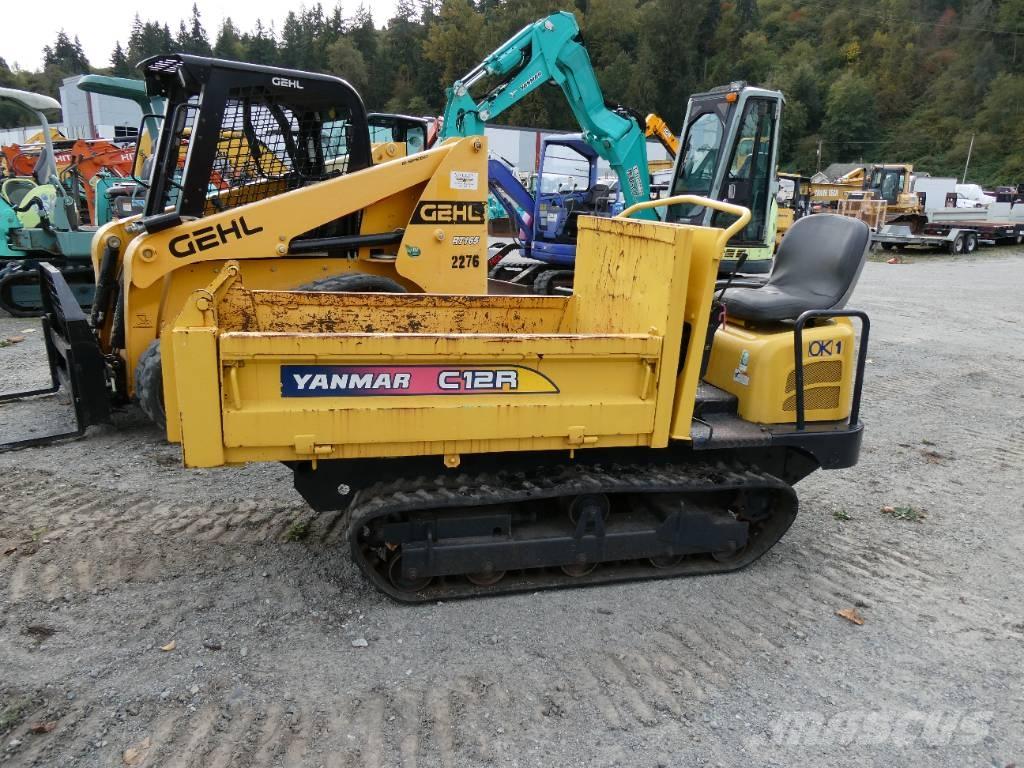 Yanmar C 12 R A 側卸礦車