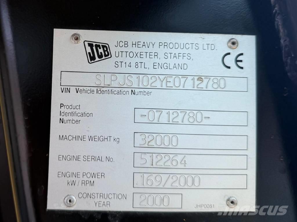 JCB JS 330 XD 履帶式 挖土機/掘鑿機/挖掘機