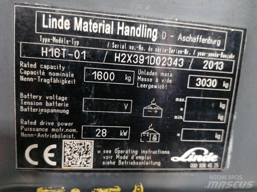 Linde H16T-01 液化石油氣LPG卡車