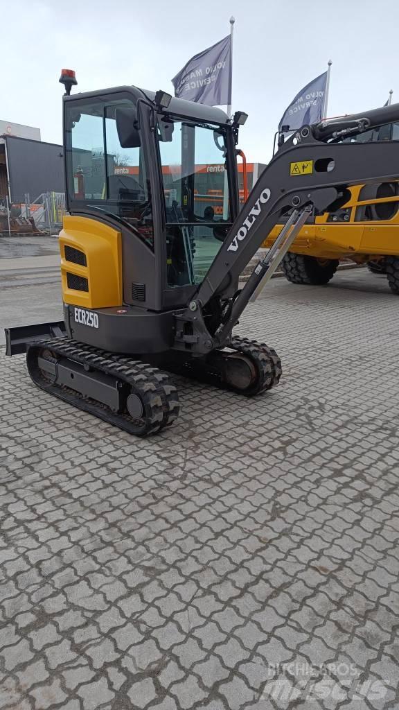 Volvo ECR 25 D 小型挖土機/掘鑿機<7t(小型挖掘機)