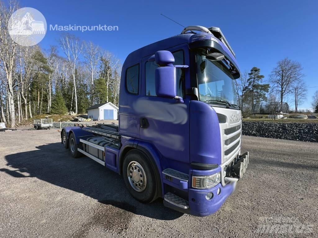 Scania G 480 吊鉤式起重車