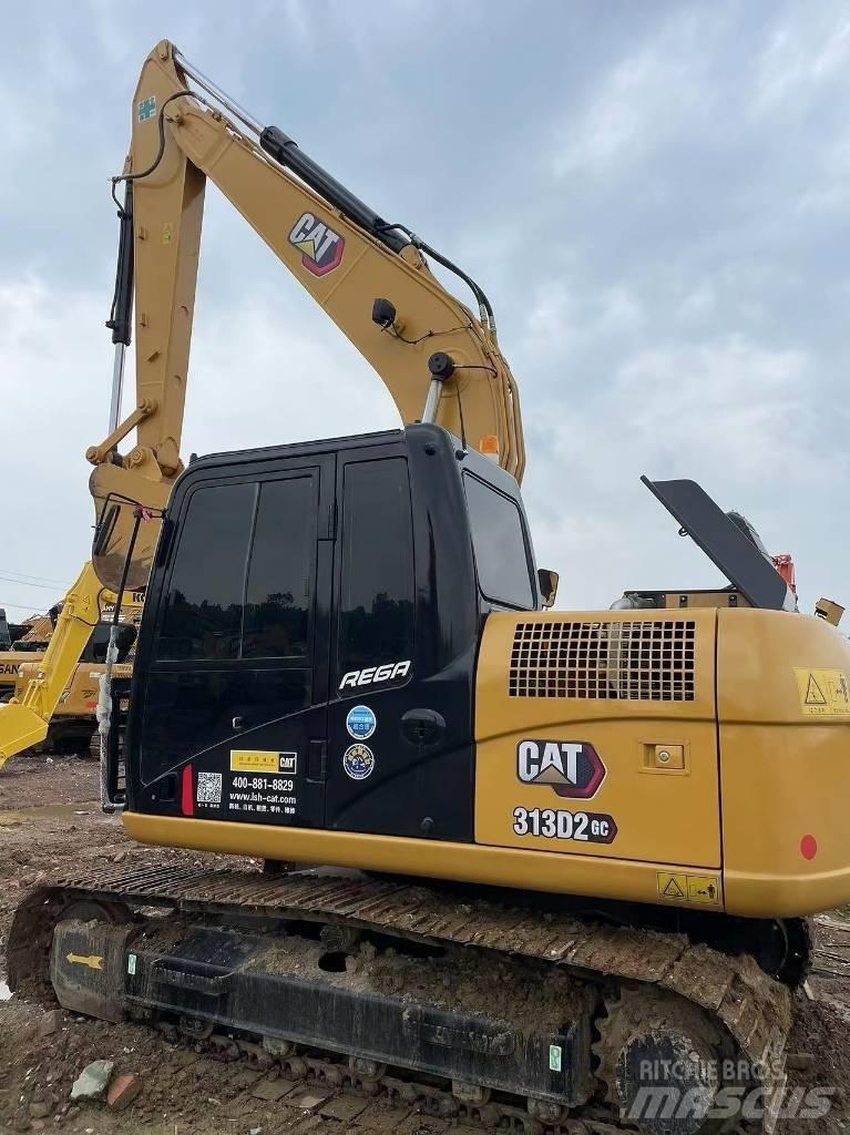 CAT 313D2GC 中型挖土機/掘鑿機/挖掘機 7t-12t